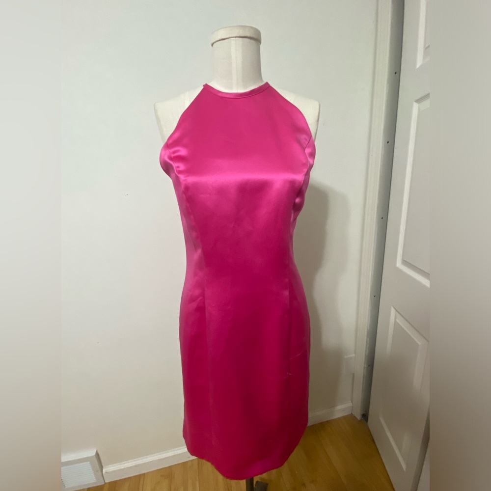 VINTAGE Hot Pink Party Dress Major Clueless Vibes 90’s Size 6